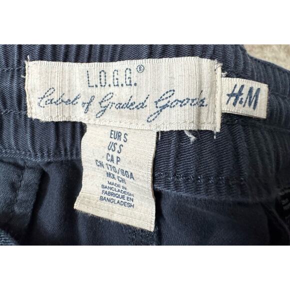 L.O.G.G Label Of graded goods H&M Slim Fit Stretch Size Small Cotton & Spandex - Picture 3 of 6